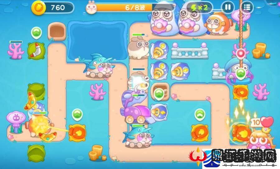 保卫萝卜4海的闺女第21关怎么过