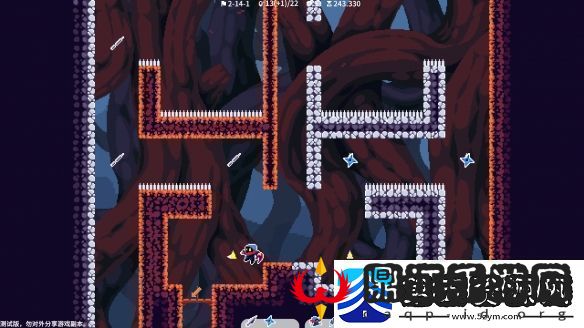 瞬移机制2D精准平台游戏忍者明Demo上线Steam有奖速通活动开启！