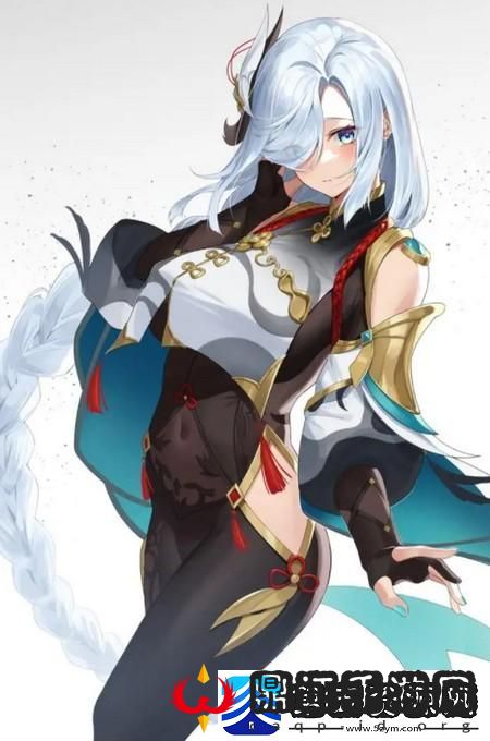 原神申鹤去掉所有服装不遮挡没有小爱心的图